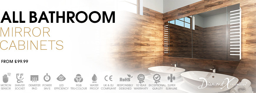 All LED Bathroom Mirror Cabinets All LED Bathroom Mirror Cabinets