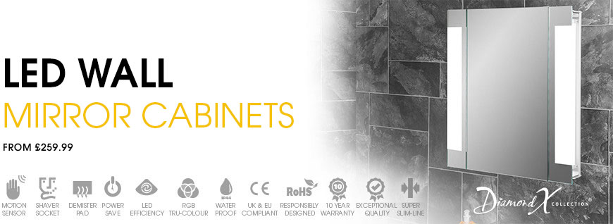 LED Wall Mirror Cabinets