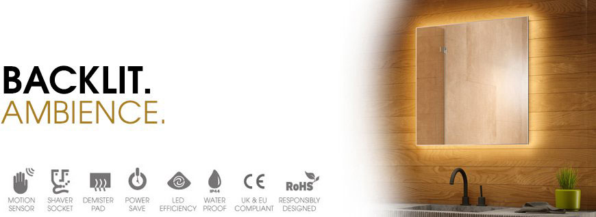 Standard Backlit Mirors Standard Backlit Mirors