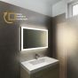 Halo Tall LED Light Bathroom Mirror (Slim)