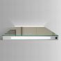 Arcas Top Light Mirror with Ambient Underlight