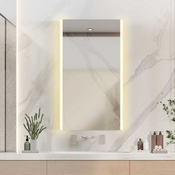 Lucent Tall Double-edge Bathroom Mirror
