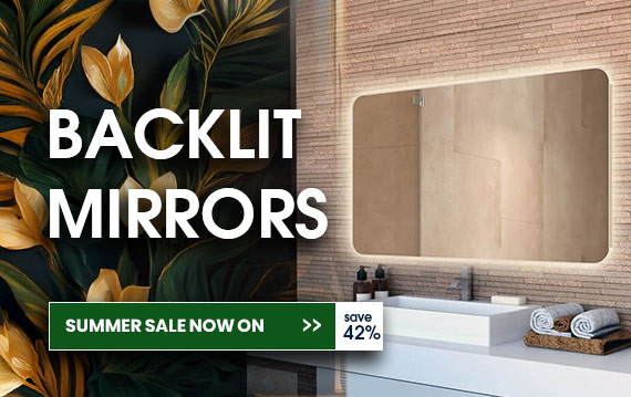 Backlit mirror ranges