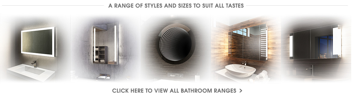 View all bathroom mirror and cabinet ranges View all bathroom mirror and cabinet ranges